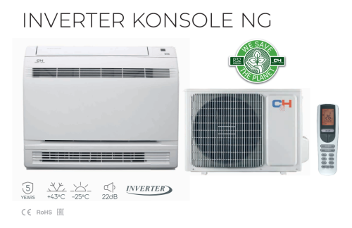 Split Truhenklimageräte Konsole Serie