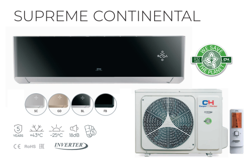 SUPERPOWER Split Klimaanlage SUPREME Continental Serie
