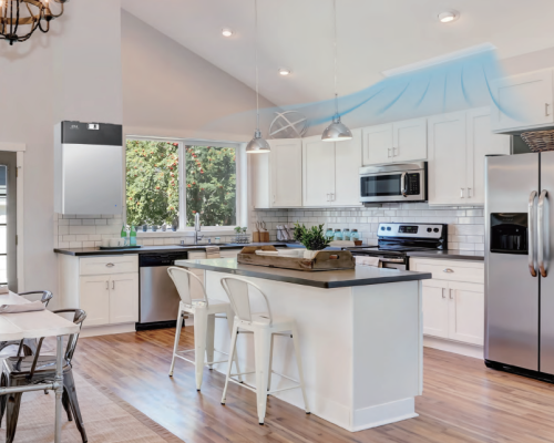 Lüftungszentrale mit Wärmerückgewinnung