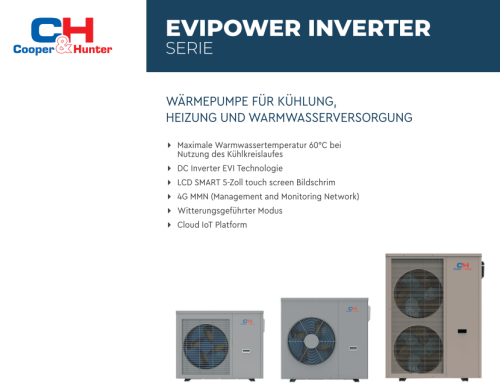 R 32 Wärmepumpen EVIEASY + 60