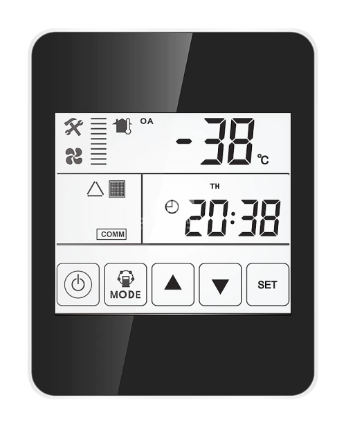 LCD Kabelfernbedienung LH-10705 für WRG K2, K3, KDC und HRV