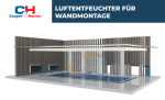 Luftentfeuchter für Wandmontage